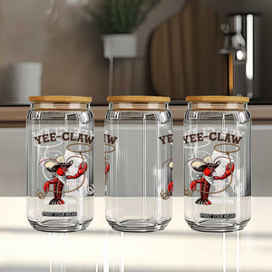Yee Claw Glass Can Funny Crawfish Cajun Seafood Festival TS12 Print Your Wear