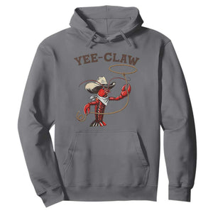 Yee Claw Hoodie Funny Crawfish Cajun Seafood Festival TS12 Charcoal Print Your Wear