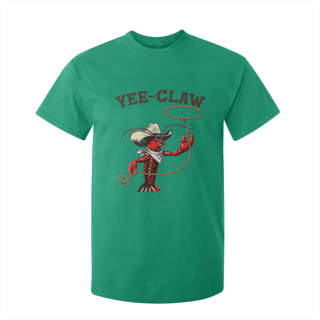 Yee Claw T Shirt For Kid Funny Crawfish Cajun Seafood Festival TS12 Irish Green Print Your Wear
