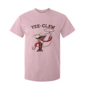 Yee Claw T Shirt For Kid Funny Crawfish Cajun Seafood Festival TS12 Light Pink Print Your Wear