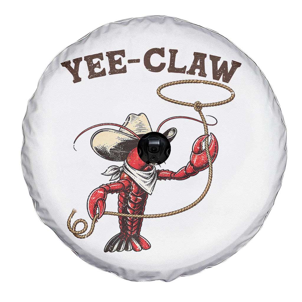 Yee Claw Spare Tire Cover Funny Crawfish Cajun Seafood Festival TS12 Print Your Wear