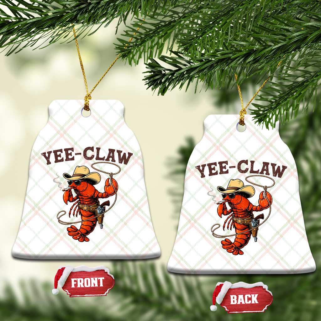 Yee Claw Southern Crawfish Ceramic Ornament Funny Seafood Party Graphic TS12 Print Your Wear