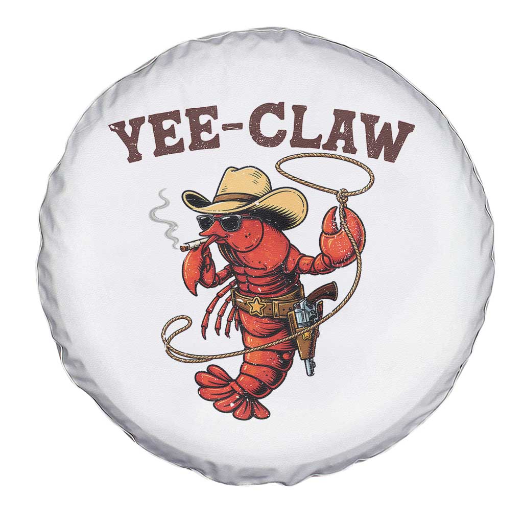 Yee Claw Southern Crawfish Spare Tire Cover Funny Seafood Party Graphic TS12 Print Your Wear