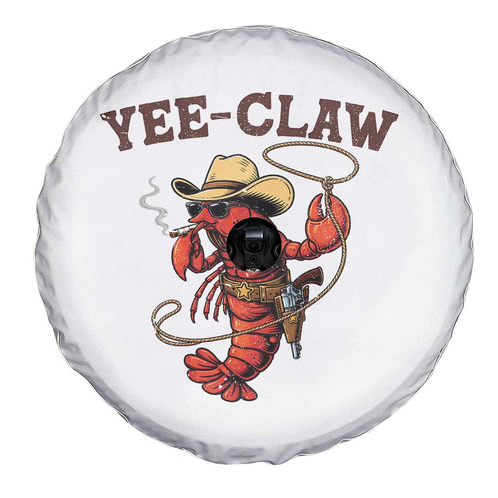 Yee Claw Southern Crawfish Spare Tire Cover Funny Seafood Party Graphic TS12 Print Your Wear