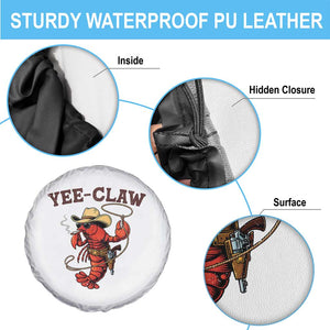 Yee Claw Southern Crawfish Spare Tire Cover Funny Seafood Party Graphic TS12 Print Your Wear