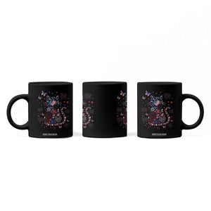 Funny Patriotic Cat Lover Coffee Mug 4th Of July Freedom