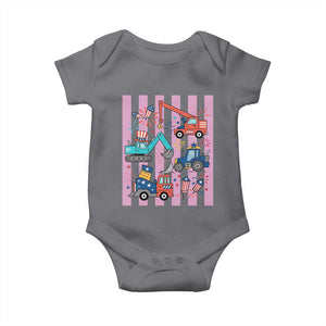 Red White And Blue Construction Crew Baby Onesie Patriotic Kids 4th Of July