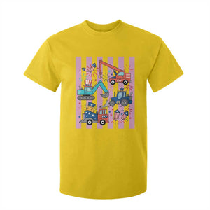 Red White And Blue Construction Crew T Shirt For Kid Patriotic Kids 4th Of July