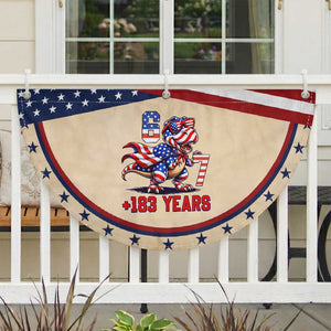 Funny 67 Meme Dinosaur American Pride Patriotic Fan Flag USA 250th Anniversary