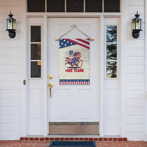 Funny 67 Meme Dinosaur American Pride Patriotic Garden Flag USA 250th Anniversary