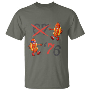 Funny 67 Meme Hot Dog Lover T Shirt USA 250 BBQ Celebration