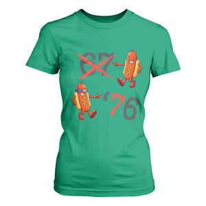 Funny 67 Meme Hot Dog Lover T Shirt For Women USA 250 BBQ Celebration