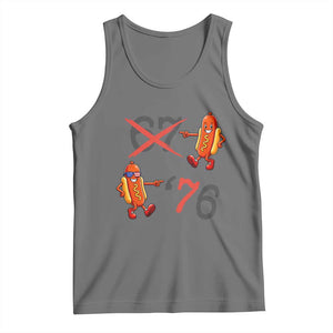 Funny 67 Meme Hot Dog Lover Tank Top USA 250 BBQ Celebration