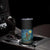 Bigfoot Dinosaur Skinny Tumbler Funny Prehistoric Starry Night Van Gogh TS12 Print Your Wear