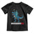 Patriotic Dinosaur Toddler T Shirt Funny Amerisaurus Rex Statue Of Liberty Dino TS12 Black Print Your Wear