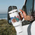 Funny Patriotic Tumbler With Handle Bigfoot Walking Dinosaur With USA Flag TS12 Print Your Wear