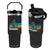 Funny Dinosaur Flip Straw Tumbler Fishsaurus Rex Fishing Lover TS12 One Size: 30 oz Black Print Your Wear