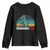 Funny Dinosaur Youth Sweatshirt Fishsaurus Rex Fishing Lover TS12 Black Print Your Wear