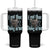 I Got That Dawg In Me Dog Meme Tumbler With Handle Ironic Chihuahua Face TS12 One Size: 40 oz Black Print Your Wear