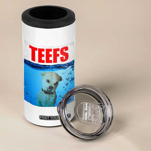 Chihuahua Dog Meme 4 in 1 Can Cooler Tumbler Funny Horror Movie Poster Dog Teefs TS12 Print Your Wear