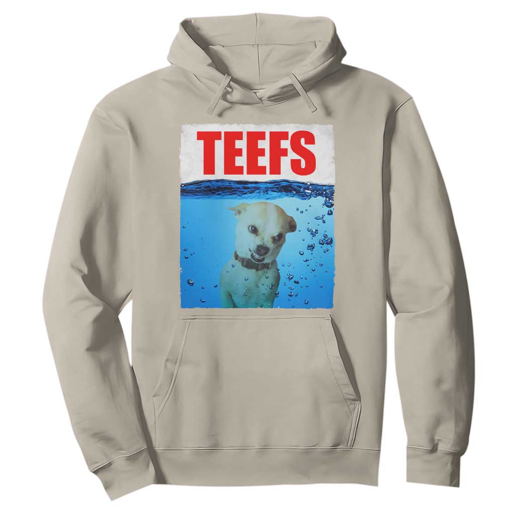 Chihuahua Dog Meme Hoodie Funny Horror Movie Poster Dog Teefs TS12 Sand Print Your Wear