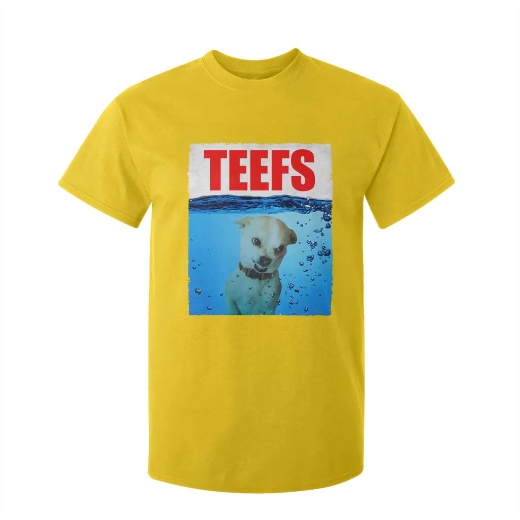 Chihuahua Dog Meme T Shirt For Kid Funny Horror Movie Poster Dog Teefs TS12 Daisy Print Your Wear