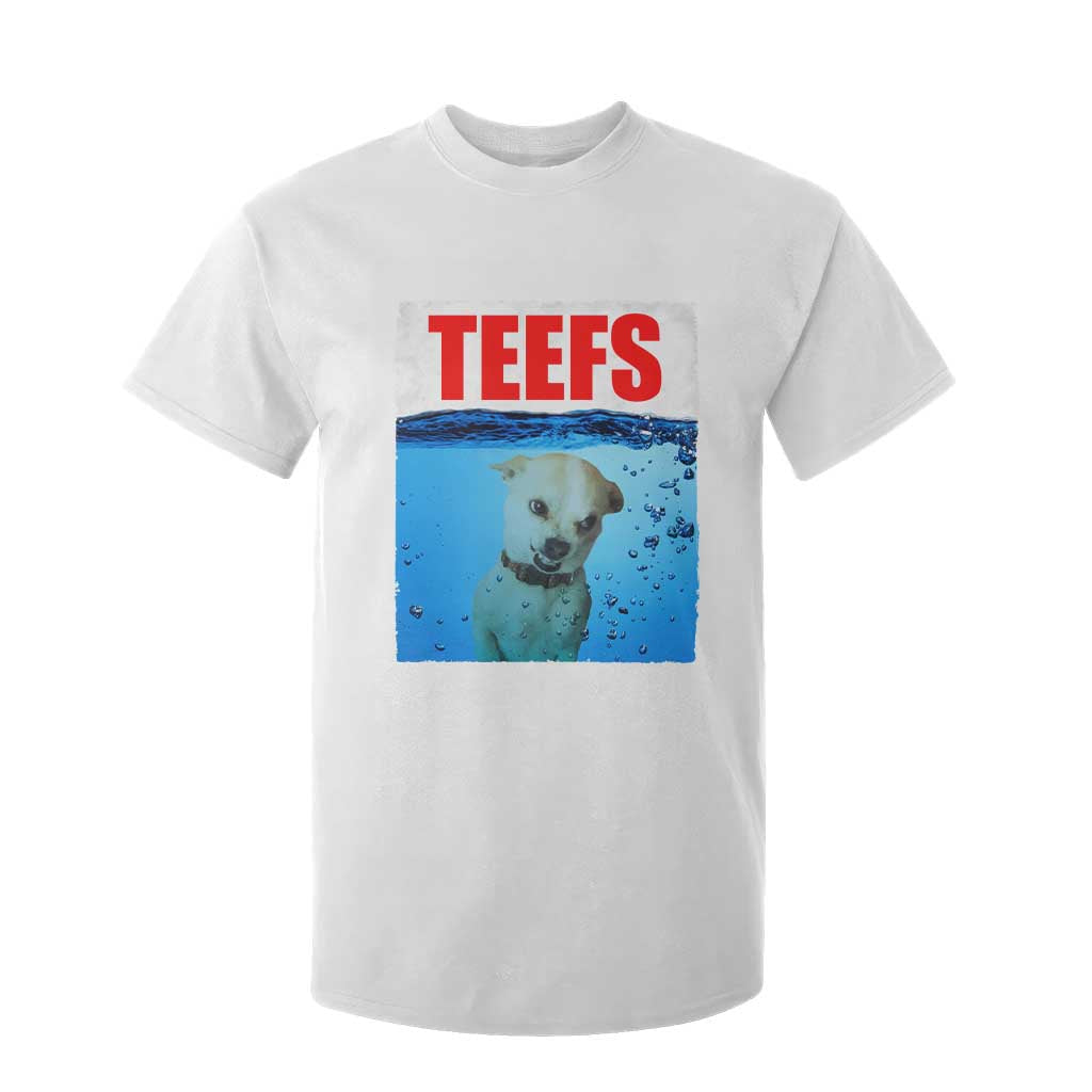 Chihuahua Dog Meme T Shirt For Kid Funny Horror Movie Poster Dog Teefs TS12 White Print Your Wear