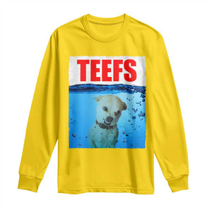 Chihuahua Dog Meme Long Sleeve Shirt Funny Horror Movie Poster Dog Teefs TS12 Daisy Print Your Wear