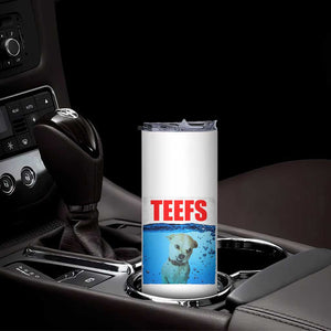 Chihuahua Dog Meme Skinny Tumbler Funny Horror Movie Poster Dog Teefs TS12 Print Your Wear