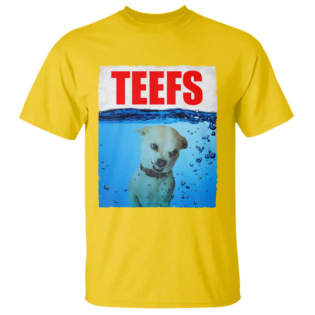 Chihuahua Dog Meme T Shirt Funny Horror Movie Poster Dog Teefs TS12 Daisy Print Your Wear