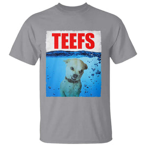 Chihuahua Dog Meme T Shirt Funny Horror Movie Poster Dog Teefs TS12 Sport Gray Print Your Wear