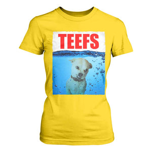 Chihuahua Dog Meme T Shirt For Women Funny Horror Movie Poster Dog Teefs TS12 Daisy Print Your Wear