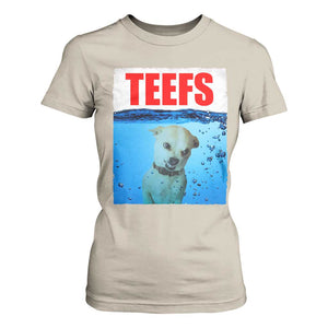 Chihuahua Dog Meme T Shirt For Women Funny Horror Movie Poster Dog Teefs TS12 Sand Print Your Wear