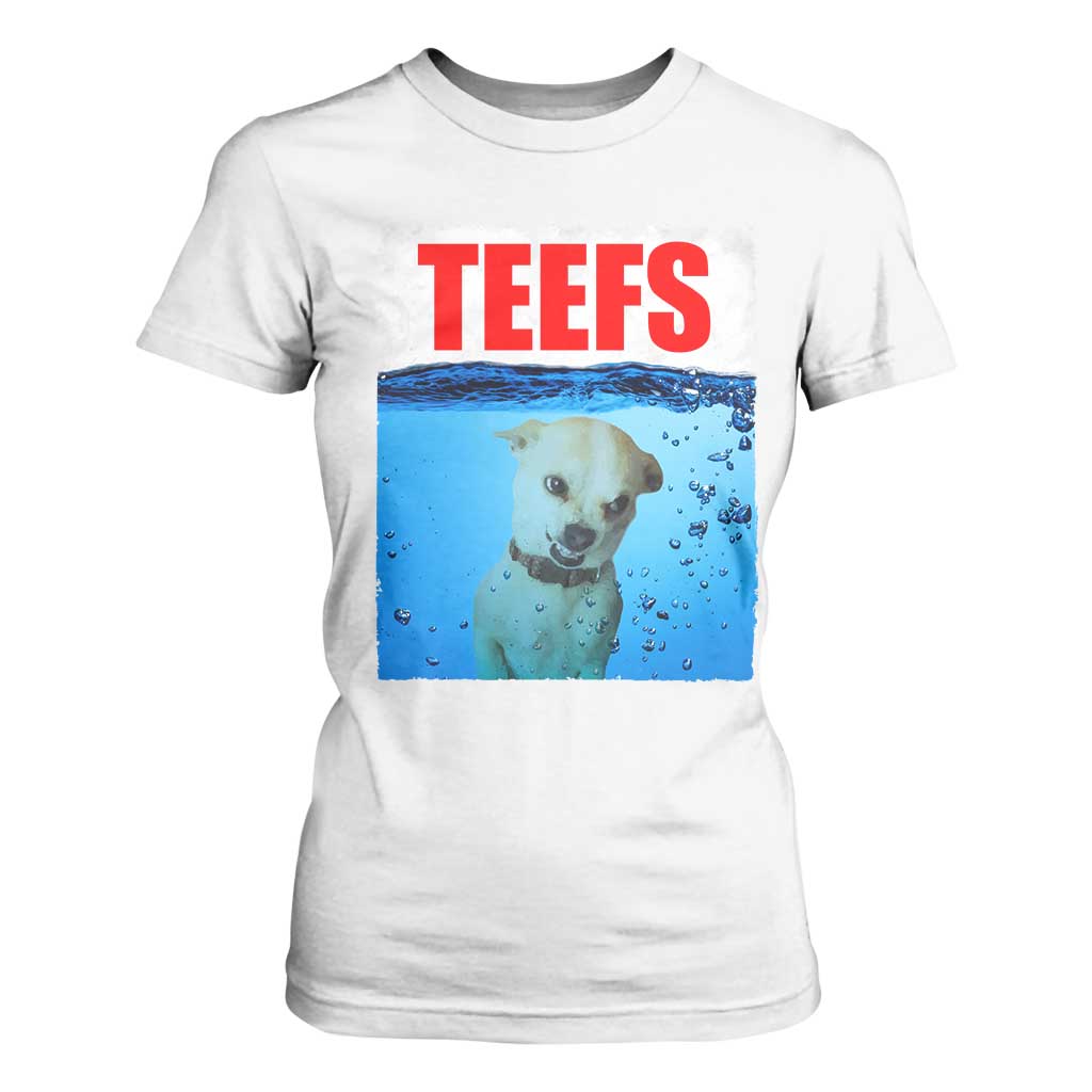 Chihuahua Dog Meme T Shirt For Women Funny Horror Movie Poster Dog Teefs TS12 White Print Your Wear