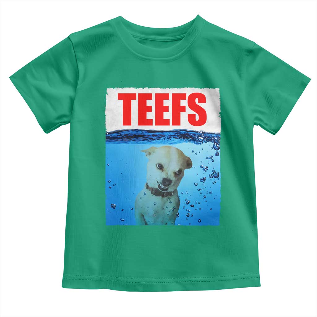 Chihuahua Dog Meme Toddler T Shirt Funny Horror Movie Poster Dog Teefs TS12 Irish Green Print Your Wear