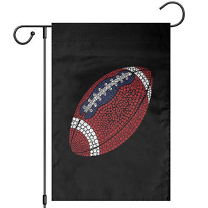 Patriotic Polka Dot Football Garden Flag Dot Day Gift