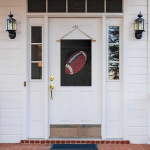 Patriotic Polka Dot Football Garden Flag Dot Day Gift