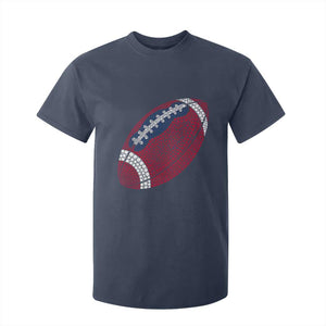 Patriotic Polka Dot Football T Shirt For Kid Dot Day Gift