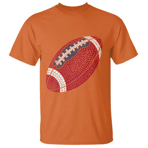 Patriotic Polka Dot Football T Shirt Dot Day Gift