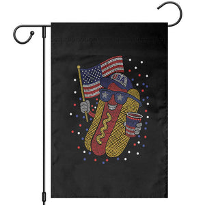 International Dot Day Hotdog Garden Flag Red White Blue Polka Dots