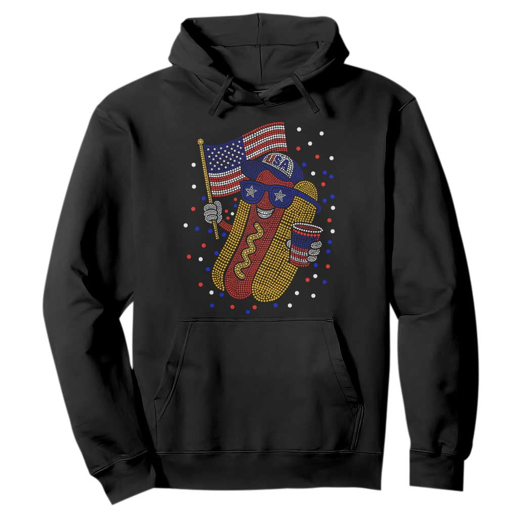 International Dot Day Hotdog Hoodie Red White Blue Polka Dots TS12 Black Print Your Wear