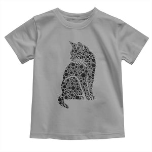 Polka Dot Black Cat Toddler T Shirt International Dot Day Gift