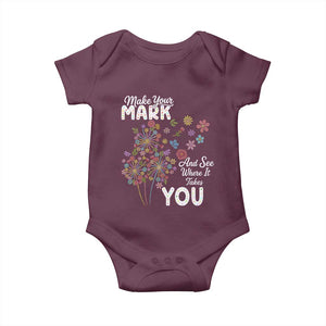 Happy Dot Day Baby Onesie Make Your Mark And See Where It Takes You