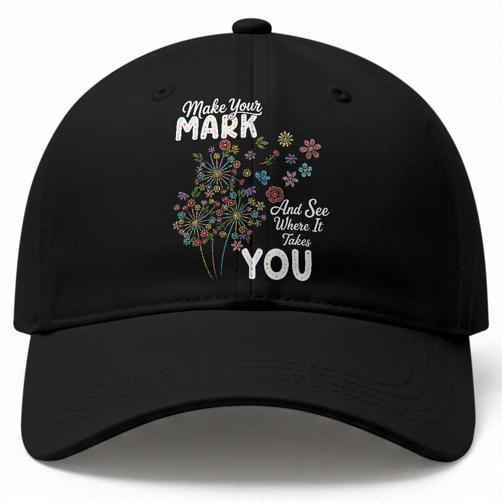 Happy Dot Day Baseball Cap Make Your Mark And See Where It Takes You TS12 Print Your Wear