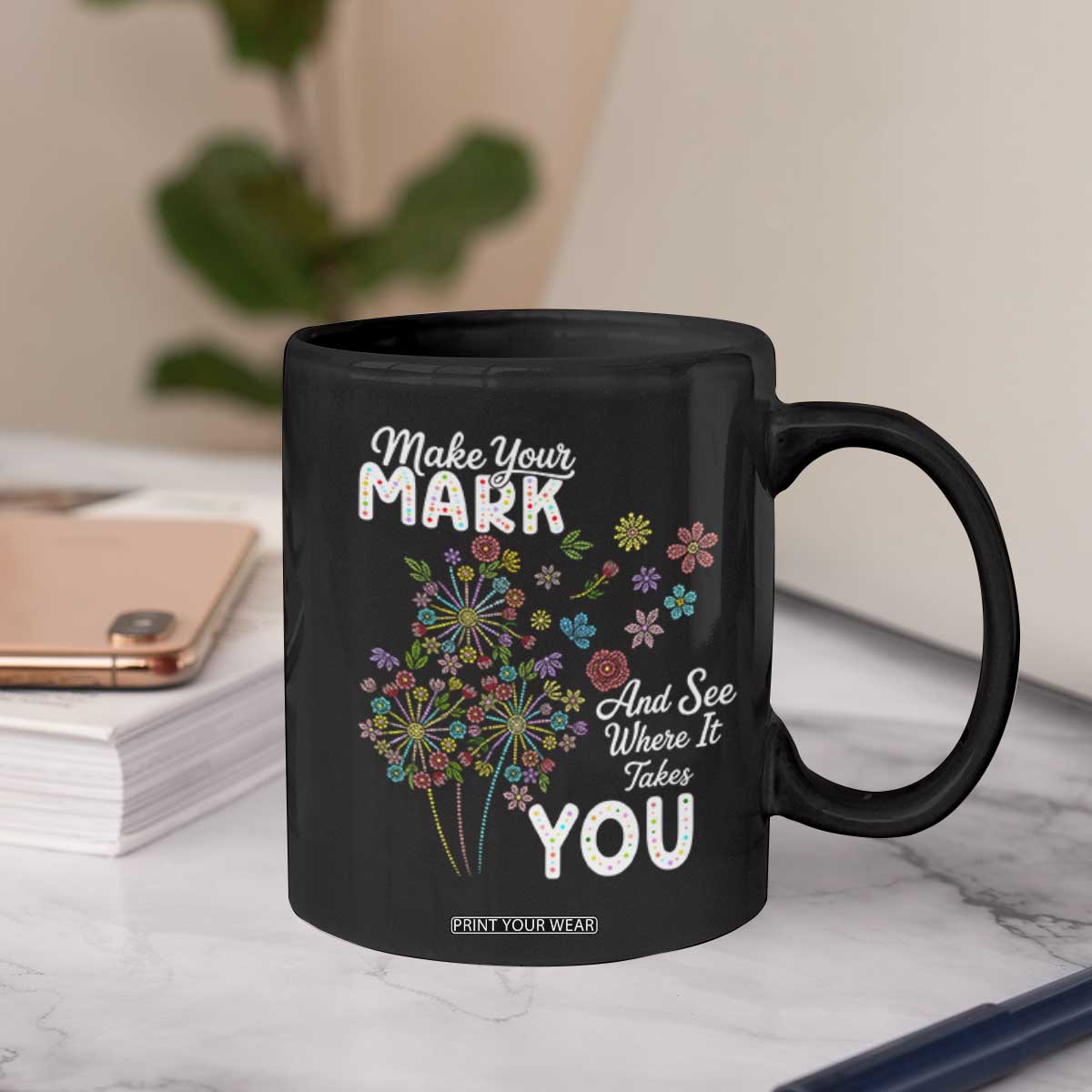 Happy Dot Day Coffee Mug Make Your Mark And See Where It Takes You