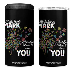 Happy Dot Day 4 in 1 Can Cooler Tumbler Make Your Mark And See Where It Takes You