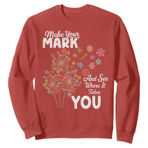 Happy Dot Day Sweatshirt Make Your Mark And See Where It Takes You
