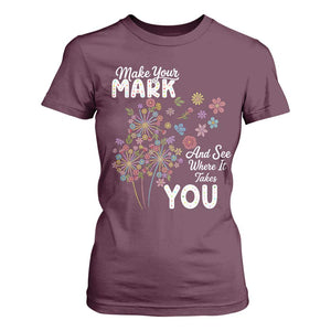 Happy Dot Day T Shirt For Women Make Your Mark And See Where It Takes You