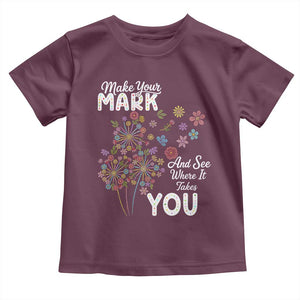 Happy Dot Day Toddler T Shirt Make Your Mark And See Where It Takes You