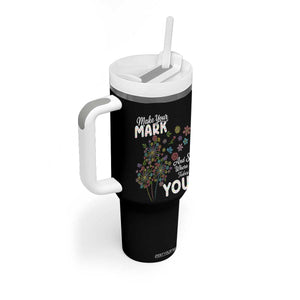 Happy Dot Day Tumbler With Handle Make Your Mark And See Where It Takes You